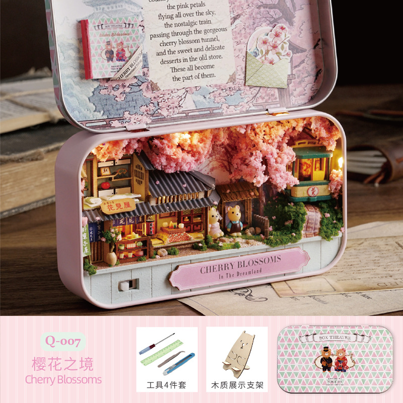 Cherry blossom realm tool glue led light bracket