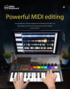Factory produce wholesale <strong>MIDI</strong> <strong>controller</strong> keyboard with favorable price OEM/ODM - Product Image 5