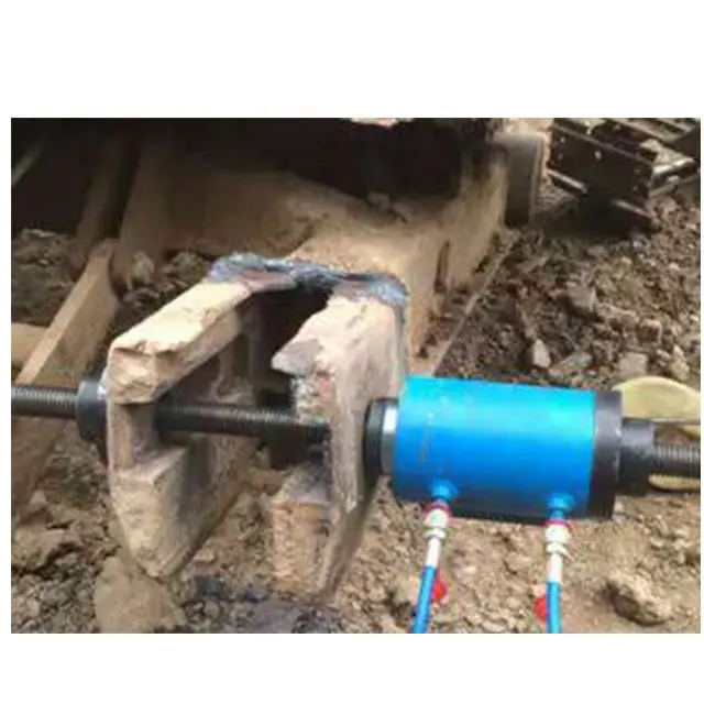 70T Electric flashlight integrated crawler cylinder liner rail chain disassembly crimping engineering shaft s pressing machine