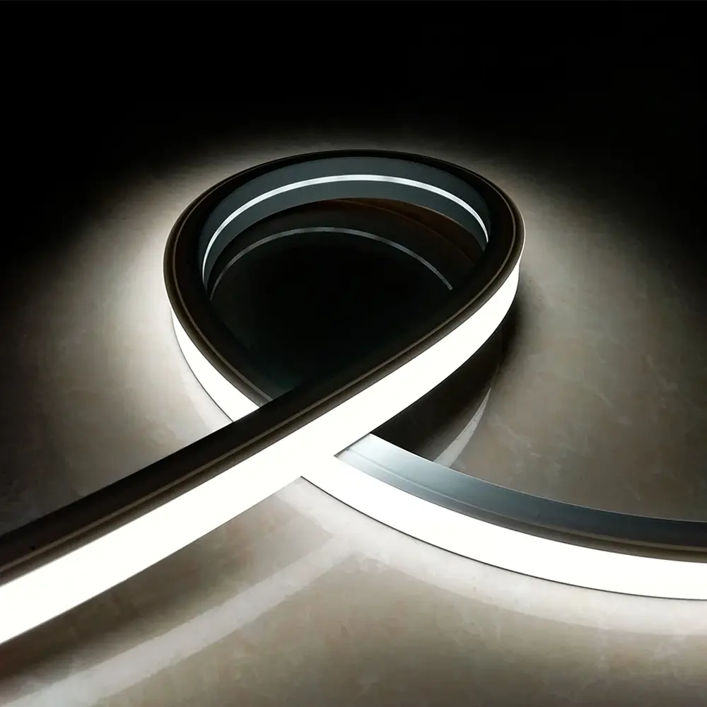 Силиконовый 3020, вид сверху, Неоновая Гибкая лента, 12 В, светодиодная неоновая гибкая лента, гладкое освещение