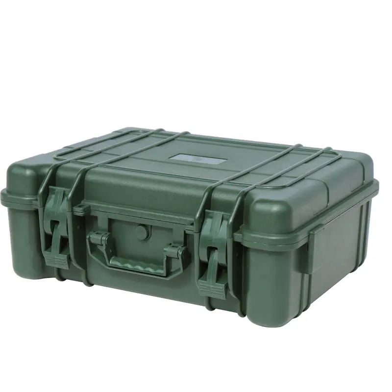 Custom 9Mm Munitie Case C206 Abs Plastic Koffer Hard Shell Pistool Case Met Handvat Tsa Goedgekeurd