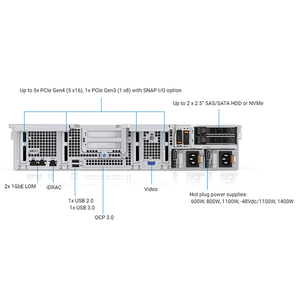Servidor en rack PowerEdge R750 2U para servidor de computadora Red de sistema R750XS Servidor de almacenamiento - Product Image 2