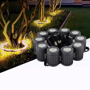 ไฟห่วง LED ประเภทโซ่ไฟกลางแจ้งกันน้ำอาคารสะพานเสาโรมันไฟสปอตไลท์กลางแจ้งแบบห่วงสำหรับต้นไม้ - Product Image 1