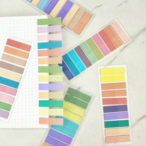 Custom Sticky <strong>Note</strong> Mini <strong>Notebook</strong> Students Portable Office Morandi <strong>Index</strong> Tabs Multi Office <strong>Index</strong> Tabs Sets Colourful Sticky <strong>Notes</strong> - Product Image 3