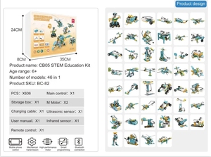 5 в 1, Детский конструктор «Роботи» - Product Image 6