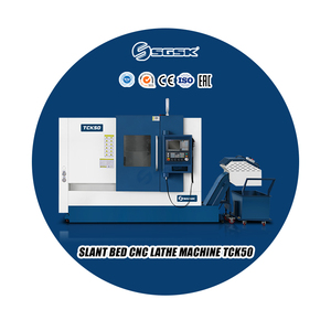 Best Selling Small <strong>Cnc</strong> <strong>Lathe</strong> with bar Feeder TCK50 <strong>Cnc</strong> <strong>Lathe</strong> <strong>Machine</strong> Various <strong>Processing</strong> Lengths with High-Accuracy - Product Image 1