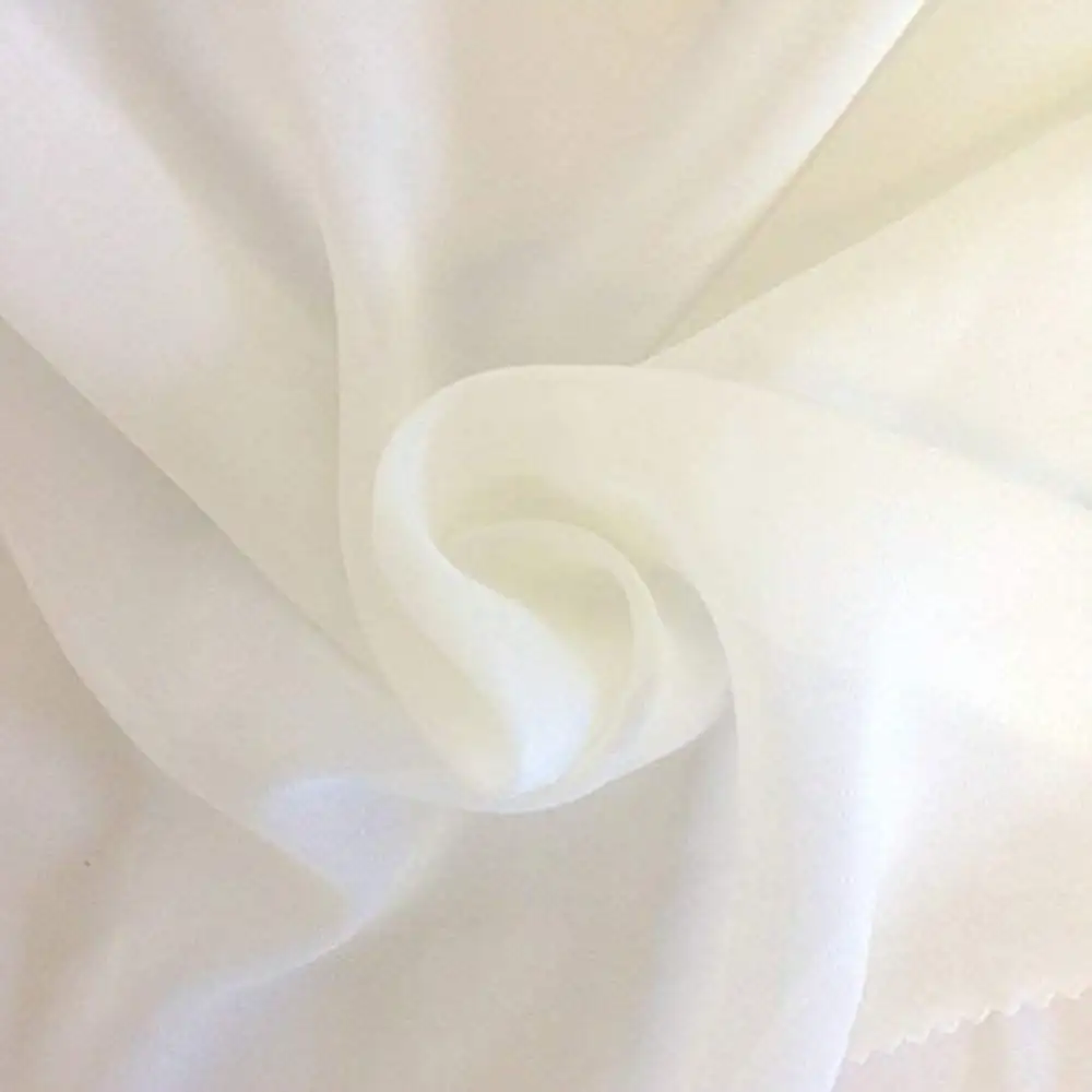 Grosir 60 warna Solid kain sifon transparan untuk Diy tirai dekoratif sifon untuk pakaian
