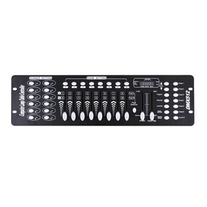 Dmx512 Mini Luce Fase di Illuminazione A Distanza Senza Fili di Rgb Led Canale 192 A Testa Mobile Discoteca Programmabile Dmx 512 Controller