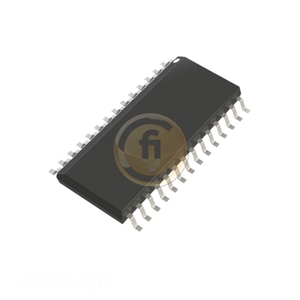 10BIT วงจรรวม A-OUT 28SOIC ส่วนประกอบ AD9760ARZRL อิเล็กทรอนิกส์