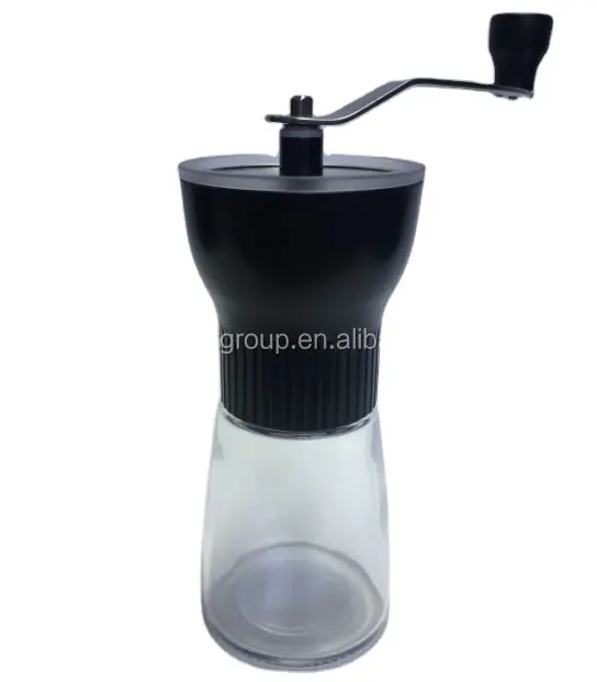 Portabel Coffee Grinder Manual Penggiling Biji Kopi EB936 dengan Foldable Handle