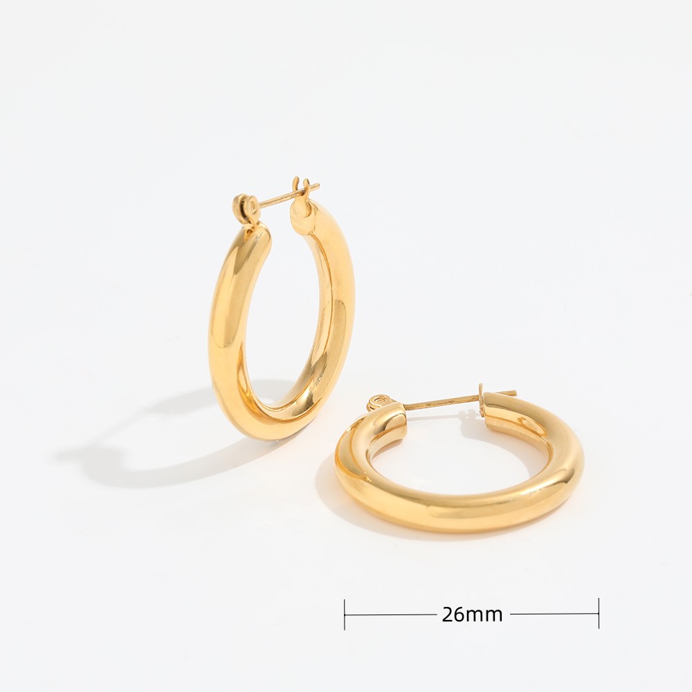 Or moyen OD 2,6 cm d'épaisseur 0,4 cm
