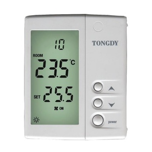 VAV Room Thermostat Big LCD Screen PID <strong>Control</strong> Optional 1-2x0-10V Relays <strong>Temperature</strong> <strong>Sensor</strong> OEM - Product Image 1