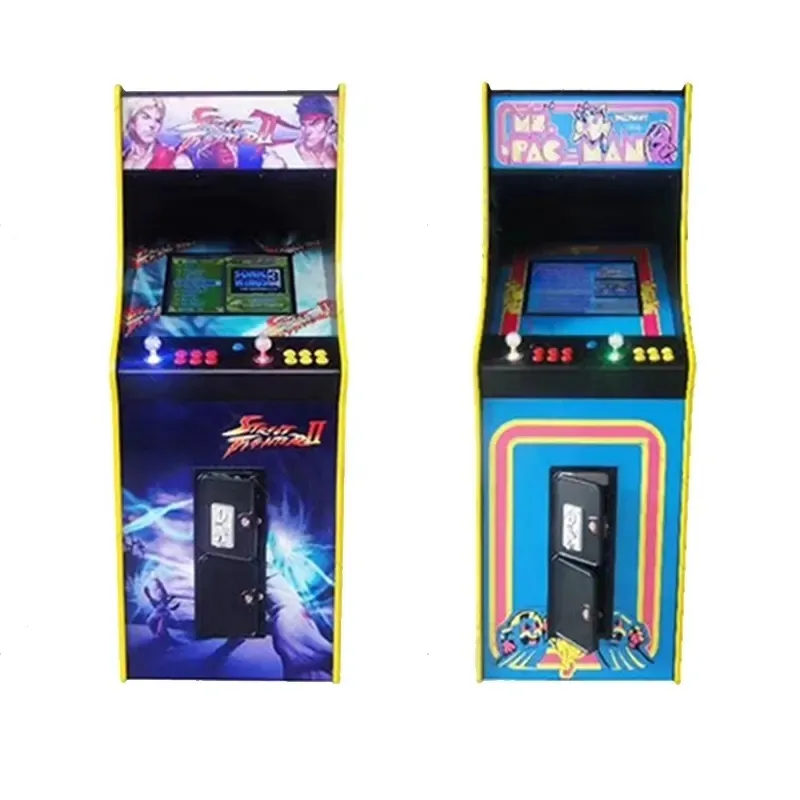 Juego de juegos que funciona con monedas Versión de pantalla 3D en 1 máquina de videojuegos Arcade