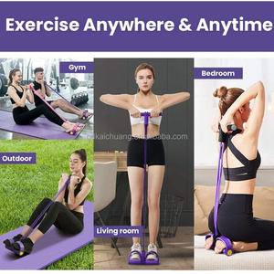 Leg Exerciser Bands Set Arm Bein trainer Abdominal Home Fuß pedal Gym Latex Trainings gerät Ausrüstung Widerstands band - Product Image 5