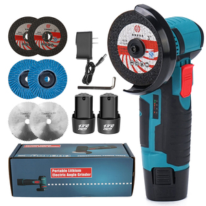 Wholesale High Quality <strong>Big</strong> Capacity Li-ion Battery Cordless Mini Angle <strong>Grinder</strong> With Overload Protection