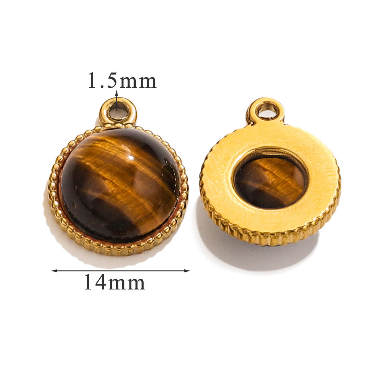 Large size-tiger eye stone