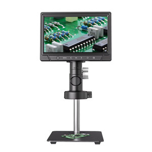新型工业光学电子显微镜12MP 1200X 10.1英寸液晶显示屏移动维修数码显微镜相机在线购买 - Product Image 1