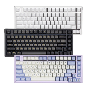 Classic 75% Compact Design Wired Mechanical <strong>Keyboard</strong> Various White Lights 83 Keys Blue Switch USB-C <strong>Computer</strong> Gaming <strong>Keyboard</strong> - Product Image 1