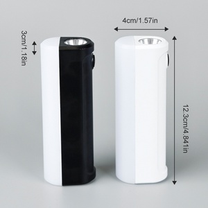 2025 Ultra Bright LED Mini Rechargeable Flashlight Portable USB Charging Travel Car <strong>Light</strong> ABS IP65 Multi-Function New Design - Product Image 3