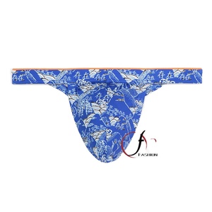 Tanga de hilo G para hombre, ropa interior Sexy, micromalla elástica, espalda en Y - Product Image 1