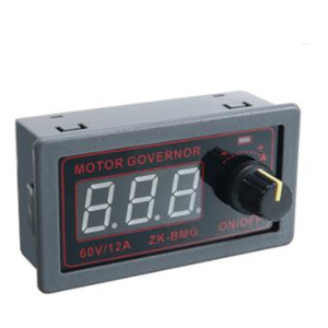ZK-BMG DC9-60V 12A PWM регулятор постоянного тока Регулируемый регулятор скорости цифровой дисплей частота рабочего цикла 500 Вт контроллер кодер - Product Image 2