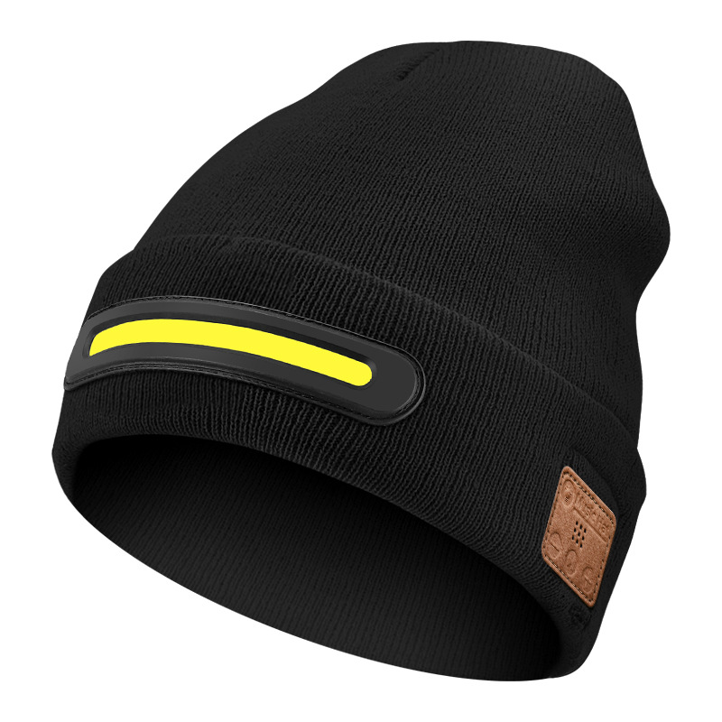 Casquette Bluetooth M1-btd3-blanc-noir