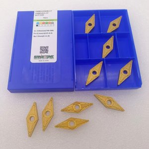 VNMG220408-CF SCP1025 VNMG2204 VNMG22硬质合金刀片外车刀数控机床金属车床刀具 - Product Image 5