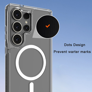 三星A06 A16 S25 Ultra定制印刷透明可更换背板手机壳 - Product Image 4