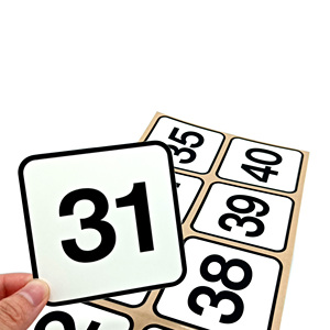 Custom <strong>Sticker</strong> Printing Sheet 3M Glue Waterproof High Quality Number Label Vinyl <strong>Sticker</strong> Synthetic <strong>Stickers</strong> - Product Image 6