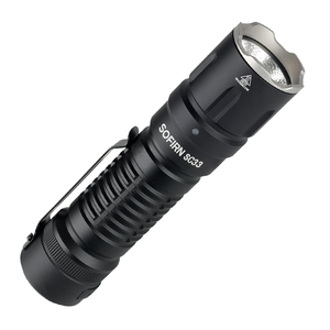 Sofirn ไฟฉาย LED SC33 XHP70.3แรงสูง, ไฟฉายยุทธวิธีชาร์จไฟได้21700 USB C พร้อมท้าย E-Switch ไฟกลางแจ้ง