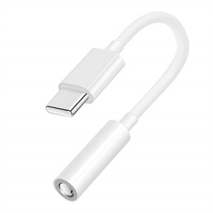 Type-C至3.5毫米耳机电缆适配器/usb-c公至3.5毫米数字模拟音频AUX音频插孔 - Product Image 6