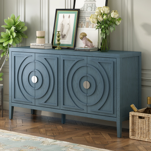 Bleu Antique + MDF