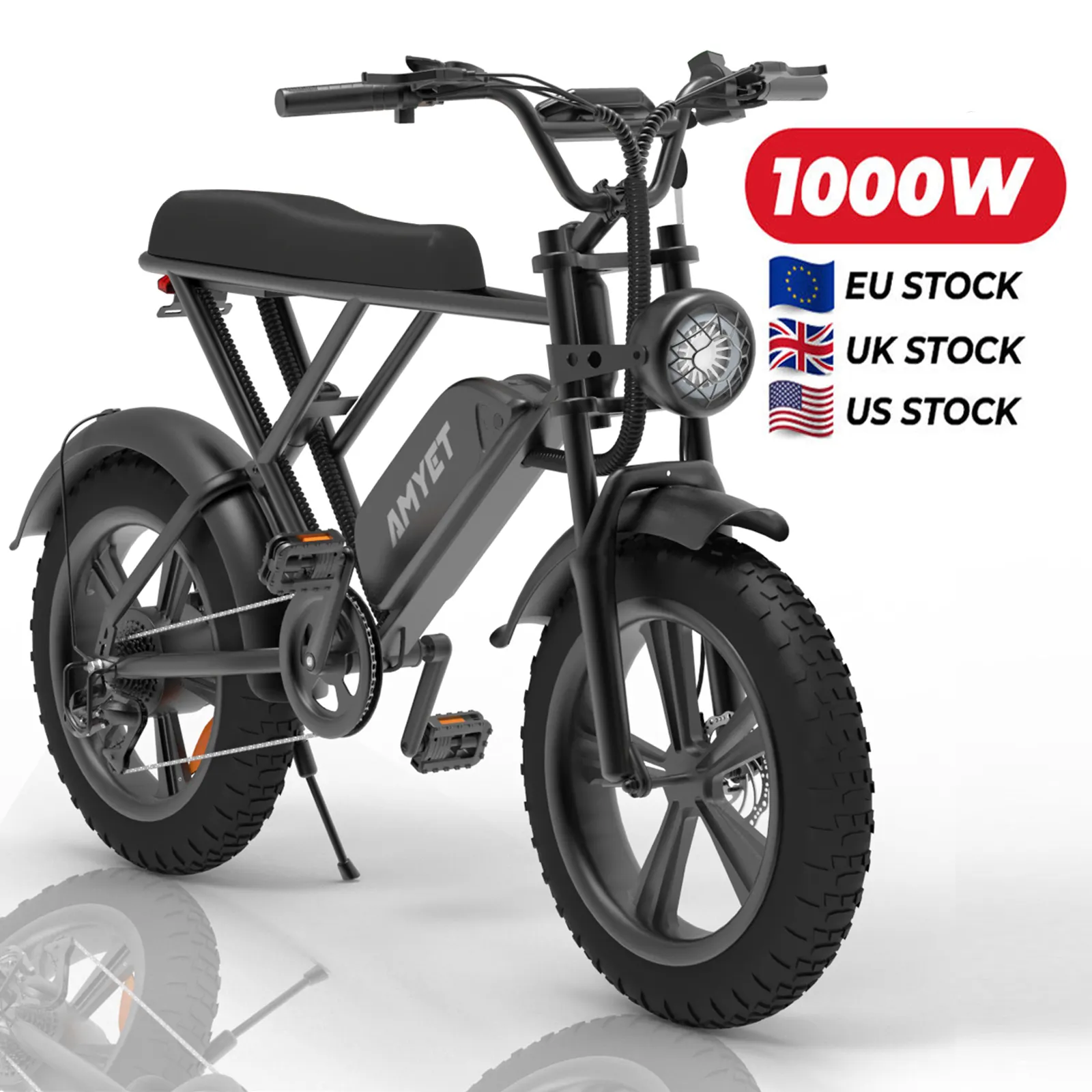 2024 hot sale 48V 15AH Electric Bike E bike electric motorcycle bicycle with 20inch Fat Tire