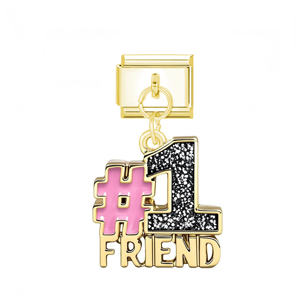 Digital-module gold buckle