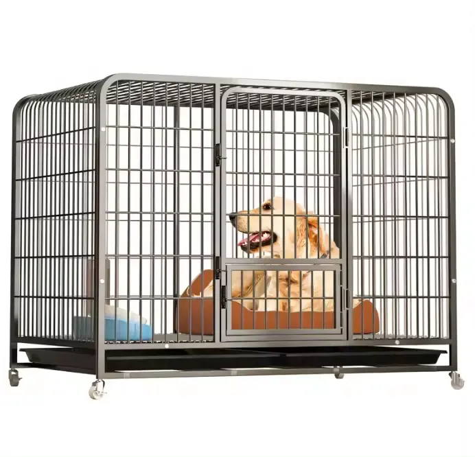 High Quality Durable Using Luxury Travel Pet Kennel Dog Cage Stainless Animal Cages Pet