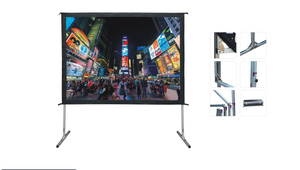 400 Inch Home Cinema Indoor <strong>Frame</strong> Movie <strong>Screen</strong> With Soft Pvc Fabric Aluminum Alloy Fast Fold <strong>Screen</strong> <strong>Projection</strong> <strong>Screen</strong>