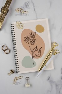 Quaderno per quaderni con copertina rigida personalizzato personalizzato per la cura della persona - Product Image 5