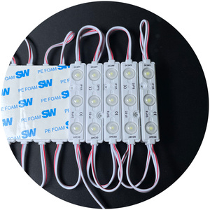 DC24V DC12V 1.5W light 1.2W alüminyum PCB 3 cips smd2835 işareti mektup ışık tasarım kaynağı için led modülü - Product Image 3