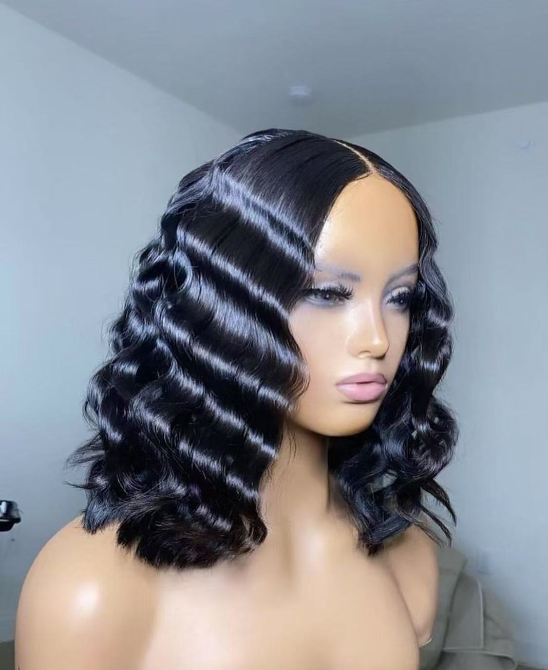 Fermeture bob perruque style 3