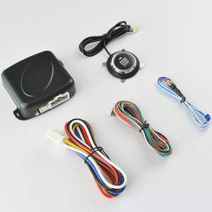 Sistema de alarma de arranque de motor remoto para coche, con alarma, sensor de proximidad, inmovilizador de llave inteligente, protección antirrobo - Product Image 4