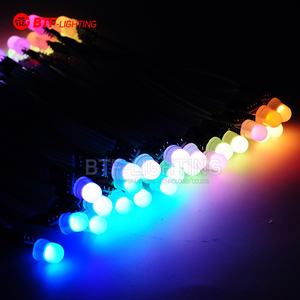 Пиксельная светодиодная RGB Гирлянда WS2811 12 В по низкой цене, светодиодный модуль IP30, неводостойкая для украшения внутреннего освещения