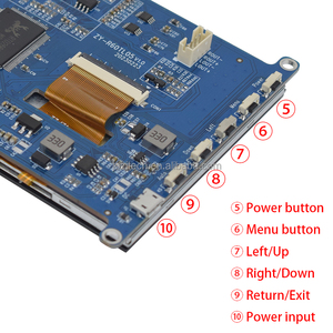 Raspberry Pi LCD 5 Zoll kapazitiver Touchscreen LCD 5 Zoll 800x480 HD-MI Touch Display für verschiedene Systeme und Geräte - Product Image 6