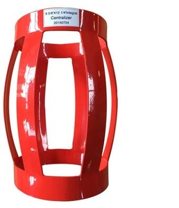 En espiral y Regular de <span class=keywords><strong>Centralizer</strong></span> para yacimientos petrolíferos de acero al carbono Color energía Material de tipo de origen de la minería del tamaño de producto - Product Image 1
