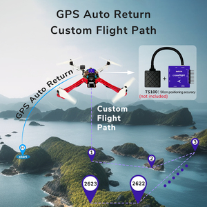 Eğitim radyolink DIY Quadcopter ARF F450 kitleri Crossflight ve verici T8FB ve GPS ile TS100 RTF F450 RC kiti birleştirin - Product Image 5