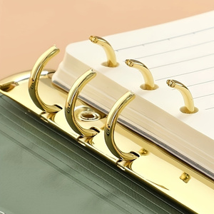 Stilvolle dreifach gefaltete A5 Business Notebook Matte Finish gefütterte Seiten Magnet verschluss für Notizen und Besprechungen - Product Image 5