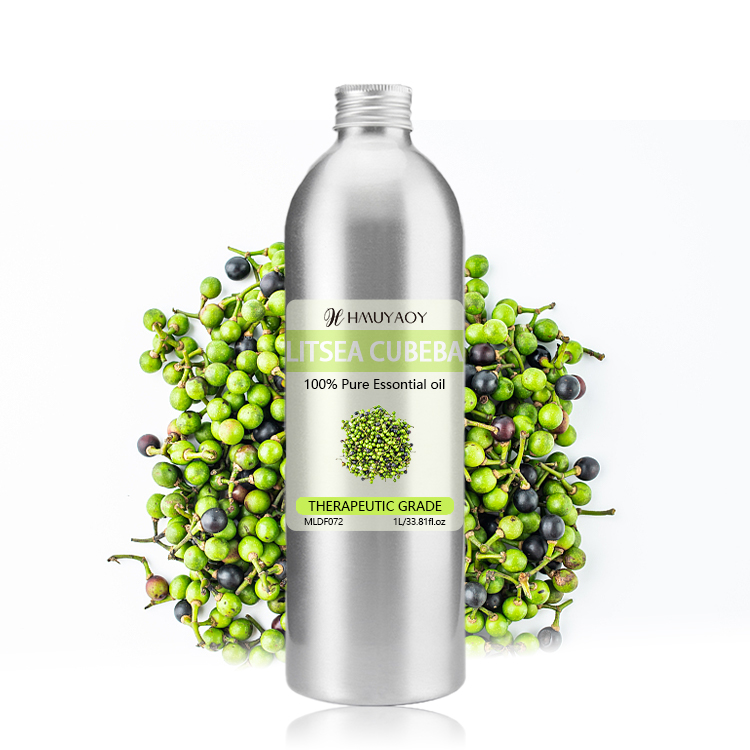 Aceite esencial de Litsea cubeba/aceite esencial de jengibre de madera