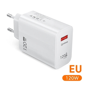 120W USB şarj aleti hızlı şarj QC3.0 USB C kablo tipi C cep telefonu kablosu şarj hızlı şarj USB tipi C PD adaptörü - Product Image 3