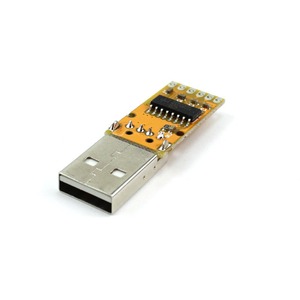 PL2303 USB RS232 Konverter PCB-Board-Adapter serielles Modul für CPU MCU SBC PLC Konsole Konfigurierungsprogramm Kabel - Product Image 3