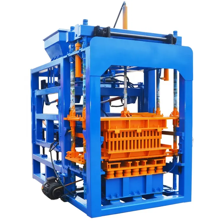 QT6-15 гидравлический пластиковый поддон машина изготовляющая кирпичи высокой емкости строительный блок машины для продажи