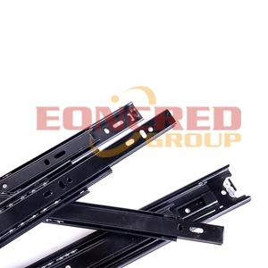 Glissières de tiroir en acier inoxydable, coulissant de tiroir doux et étroit avec roulement à billes - Product Image 5